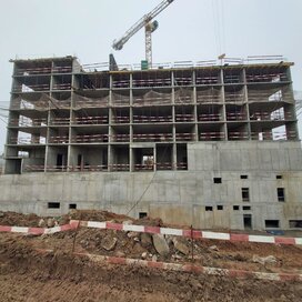 Ход строительства в  «Большая Очаковская 2» за Октябрь — Декабрь 2020 года, 2