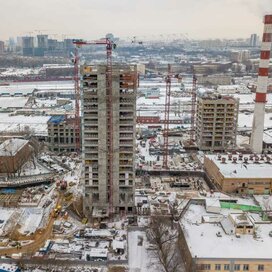 Ход строительства в ЖК «Павелецкая Сити» за Январь — Март 2021 года, 5