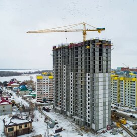 Ход строительства в ЖК на Лесозаводской за Январь — Март 2021 года, 3