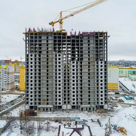 Ход строительства в ЖК на Лесозаводской за Январь — Март 2021 года, 5