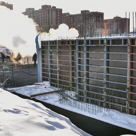 Ход строительства в ЖК «Солнечные часы» за Январь — Март 2021 года, 4