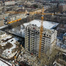 Ход строительства в семейном квартале «Черника» за Январь — Март 2021 года, 3
