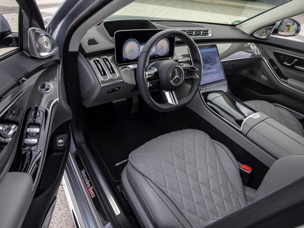Мерседес w223 фото салона