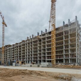 Ход строительства в ЖК «Пригород Лесное» за Июль — Сентябрь 2021 года, 5