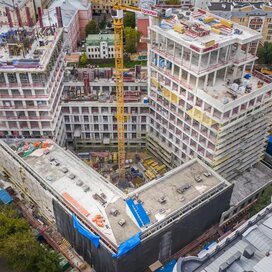 Ход строительства в ЖК KAZAKOV Grand Loft за Июль — Сентябрь 2021 года, 2
