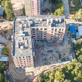 Ход строительства в ЖК «Резиденция Архитектор» за Июль — Сентябрь 2021 года, 2