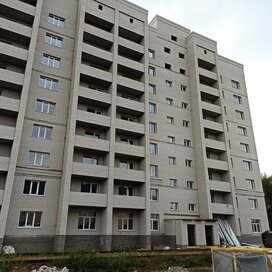 Ход строительства в жилом доме по ул. Строительная, 4 за Июль — Сентябрь 2021 года, 2