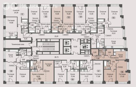 Квартира 65,6 м², 2-комнатная - изображение 2