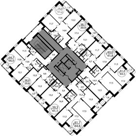 110,8 м², квартира-студия 43 460 000 ₽ - изображение 20