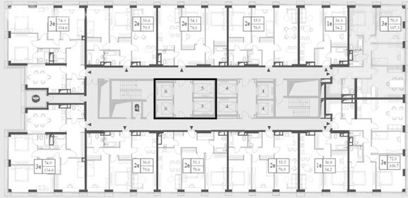 113 м², 4-комнатная квартира 47 000 000 ₽ - изображение 52