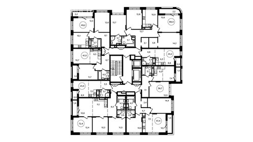 117 м², 4-комнатная квартира 33 318 988 ₽ - изображение 16