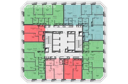 Квартира 41,1 м², 1-комнатная - изображение 2