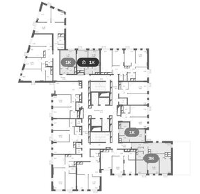 70,7 м², 3-комнатные апартаменты 16 010 803 ₽ - изображение 27