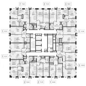 Квартира 58,1 м², 1-комнатная - изображение 2