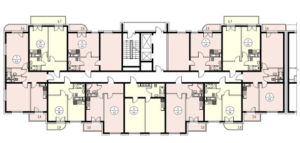 Квартира 49 м², 3-комнатная - изображение 1