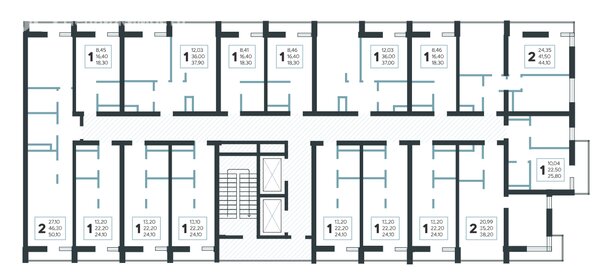 25 м², апартаменты-студия 10 500 000 ₽ - изображение 108