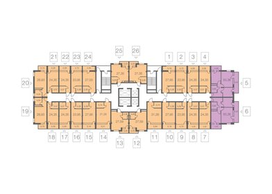 Квартира 24 м², студия - изображение 1