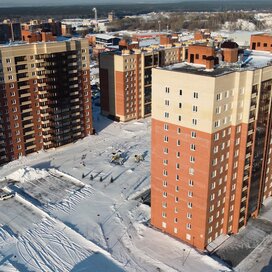 Ход строительства в ЖК «Солнечные часы» за Октябрь — Декабрь 2021 года, 6