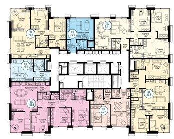 81,2 м², 3-комнатная квартира 33 464 254 ₽ - изображение 2