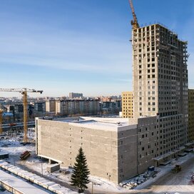 Ход строительства в ЖК «Сердце Сибири» за Январь — Март 2022 года, 6