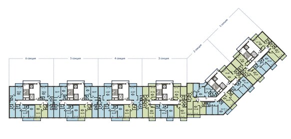 Квартира 59 м², 2-комнатная - изображение 2