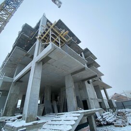 Ход строительства в ЖК «Байкалова» за Октябрь — Декабрь 2021 года, 2