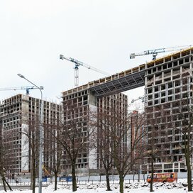 Ход строительства в ЖК Дефанс за Январь — Март 2022 года, 4