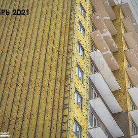 Ход строительства в ЖК «Pro жизнь» за Октябрь — Декабрь 2021 года, 2