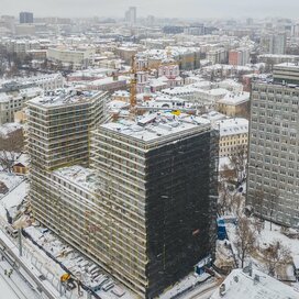 Ход строительства в ЖК KAZAKOV Grand Loft за Январь — Март 2022 года, 1