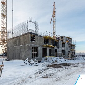 Ход строительства в ЖК Parkolovo за Октябрь — Декабрь 2021 года, 2