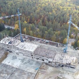 Ход строительства в ЖК «Акварель» за Октябрь — Декабрь 2021 года, 2