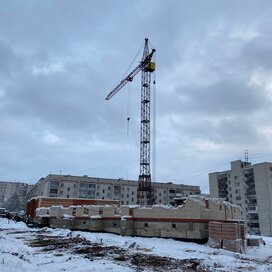 Ход строительства в ЖК «Союз» за Октябрь — Декабрь 2021 года, 3