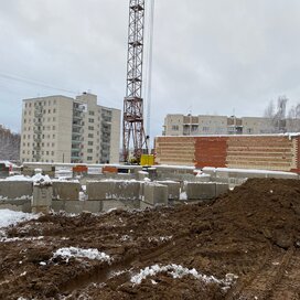 Ход строительства в ЖК «Союз» за Октябрь — Декабрь 2021 года, 2