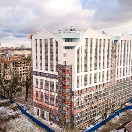 Ход строительства в ЖК «Альпы» за Январь — Март 2022 года, 1