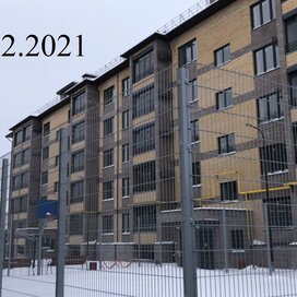 Ход строительства в ЖК «Прибрежный» за Октябрь — Декабрь 2021 года, 6