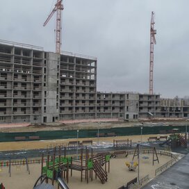 Ход строительства в ЖК «Москва» за Октябрь — Декабрь 2021 года, 6