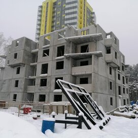 Ход строительства в ЖК «Анненки» за Январь — Март 2022 года, 5