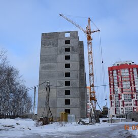 Ход строительства в микрорайоне «Болховский» за Январь — Март 2022 года, 4