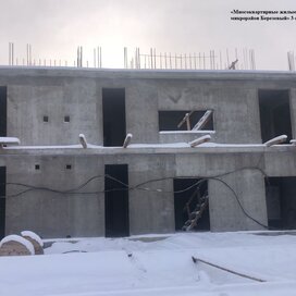 Ход строительства в ЖК «МЕГА» за Январь — Март 2022 года, 1