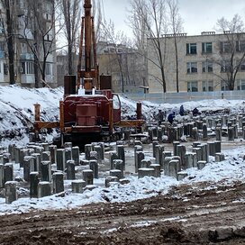 Ход строительства в жилом доме по ул. Полтавская, 3А за Январь — Март 2022 года, 4