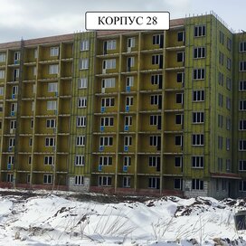 Ход строительства в микрорайоне «Красногорский» за Апрель — Июнь 2022 года, 2
