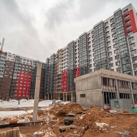 Ход строительства в ЖК «Аквилон PARK» за Январь — Март 2022 года, 3