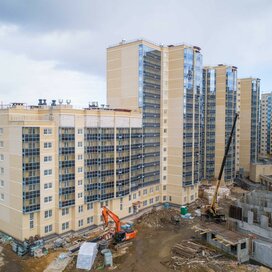 Ход строительства в ЖК «Малая Охта» за Апрель — Июнь 2022 года, 6