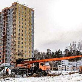 Ход строительства в ЖК «Рифей» за Январь — Март 2022 года, 2