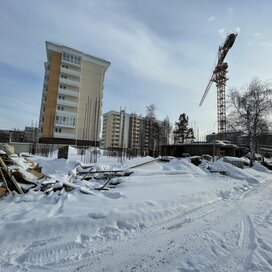Ход строительства в ЖК «Современник» за Январь — Март 2022 года, 5