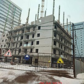 Ход строительства в ЖК «64 комплекс» за Апрель — Июнь 2022 года, 2