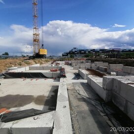 Ход строительства в ЖК «Юбилейный» за Июль — Сентябрь 2022 года, 2