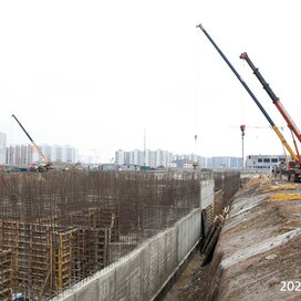 Ход строительства в ЖК «Аэросити Club» за Январь — Март 2022 года, 2