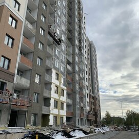 Ход строительства в ЖК «Покровский парк» за Октябрь — Декабрь 2022 года, 3