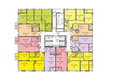 72 м², 2-комнатная квартира 9 550 000 ₽ - изображение 80